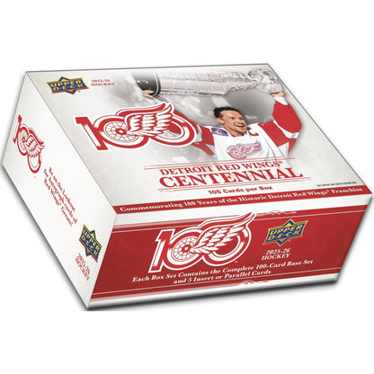 2025 - 26 Upper Deck Detroit Red Wings Centennial Box Set 053334071000 at King Card Canada