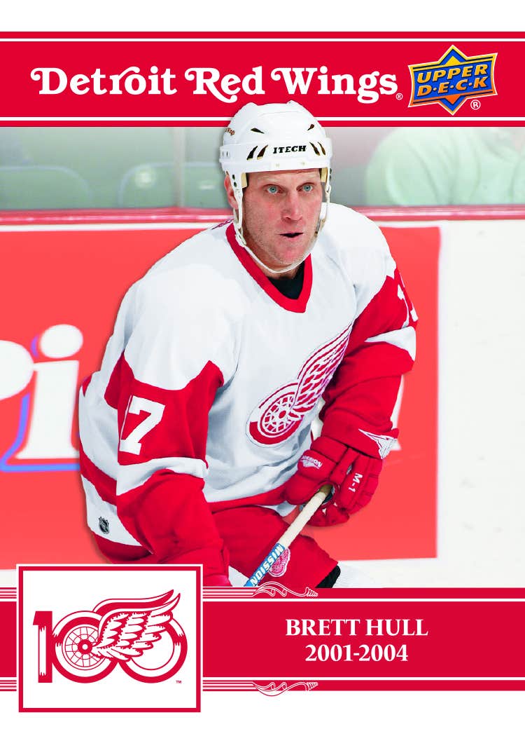 2025 - 26 Upper Deck Detroit Red Wings Centennial Box Set 053334071000 at King Card Canada