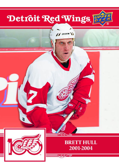 2025 - 26 Upper Deck Detroit Red Wings Centennial Box Set 053334071000 at King Card Canada