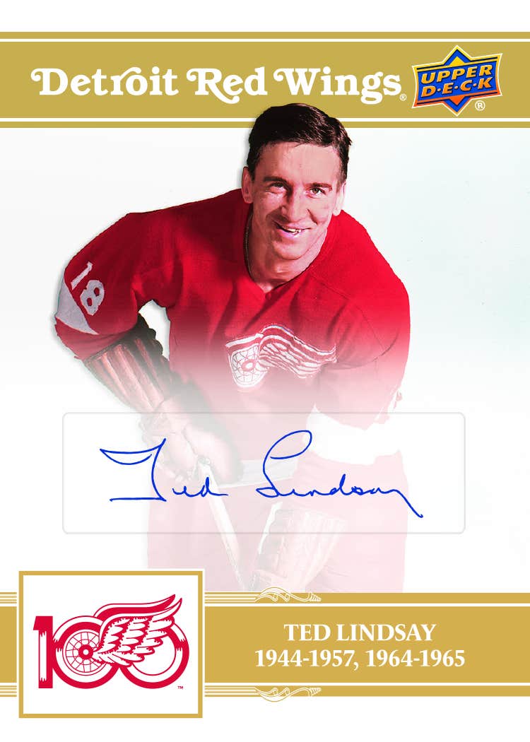 2025 - 26 Upper Deck Detroit Red Wings Centennial Box Set 053334071000 at King Card Canada