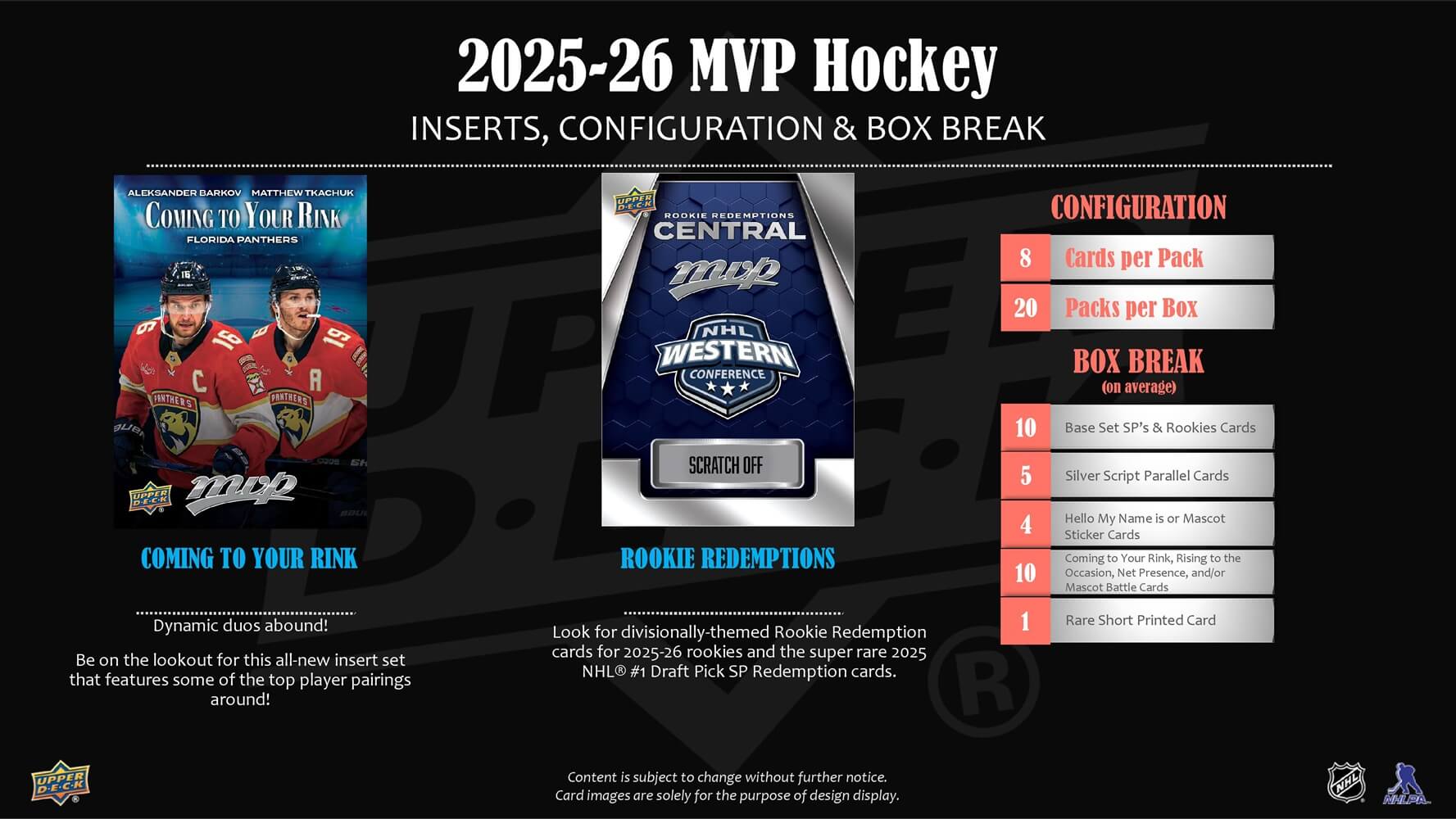 2025 - 26 Upper Deck MVP Hockey Hobby Box 053334012966 at King Card Canada