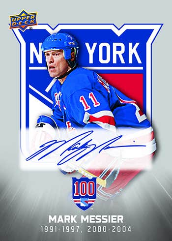2025 - 26 Upper Deck New York Rangers Centennial Box Set 053334058285 at King Card Canada