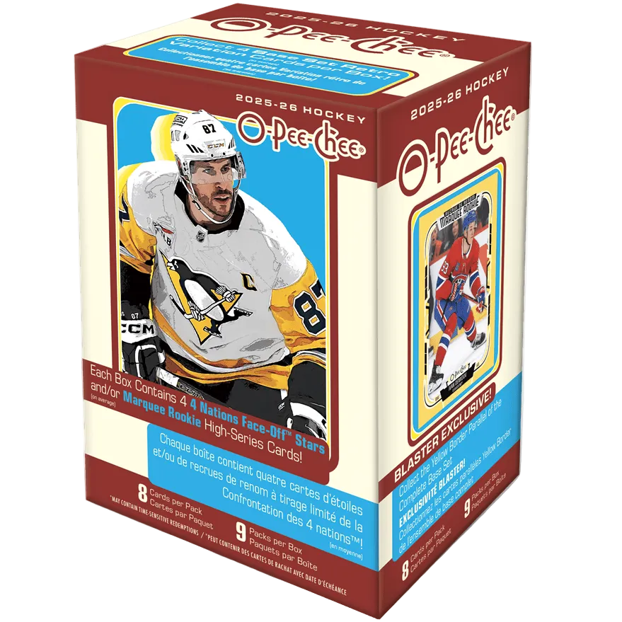 2025 - 26 Upper Deck O - Pee - Chee Hockey Blaster Box 053334591256 at King Card Canada