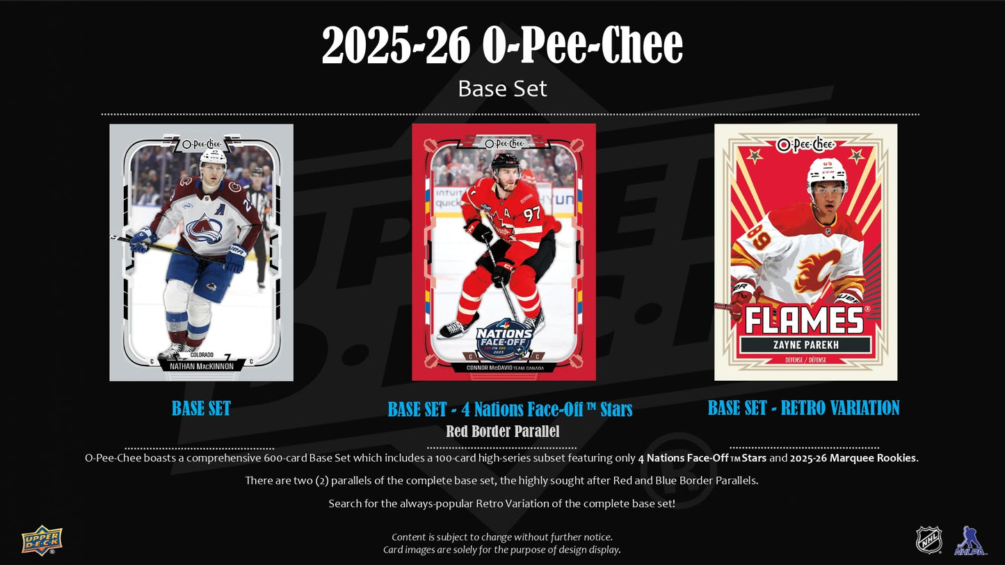 2025 - 26 Upper Deck O - Pee - Chee Hockey Blaster Box 053334591256 at King Card Canada