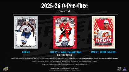 2025 - 26 Upper Deck O - Pee - Chee Hockey Blaster Box 053334591256 at King Card Canada