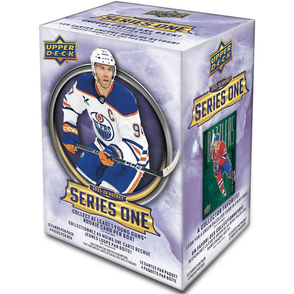 2025 - 26 Upper Deck Series 1 Hockey Blaster Box 053334036764 at King Card Canada