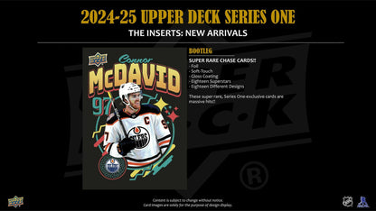 2025 - 26 Upper Deck Series 1 Hockey Collector's Tin 053334036986 at King Card Canada