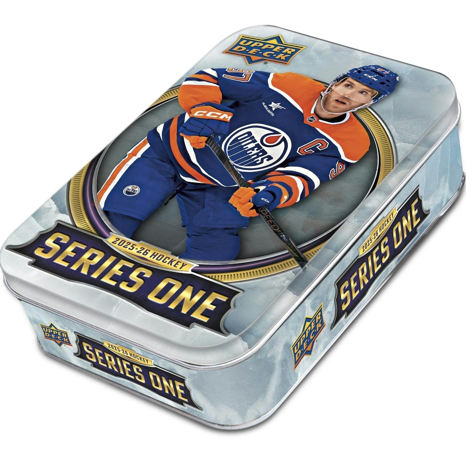 2025 - 26 Upper Deck Series 1 Hockey Collector's Tin 053334036986 at King Card Canada