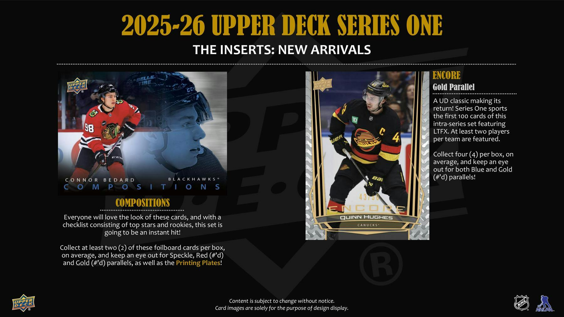 2025-26 Upper Deck Series 1 Hockey Hobby Box 053334036702 at King Card Canada