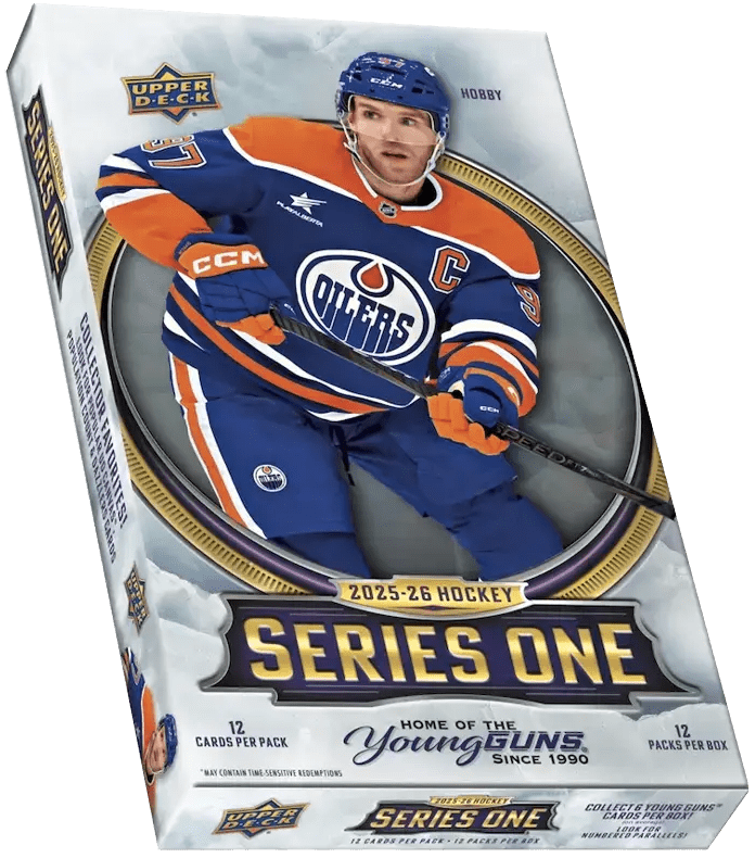 2025-26 Upper Deck Series 1 Hockey Hobby Box 053334036702 at King Card Canada