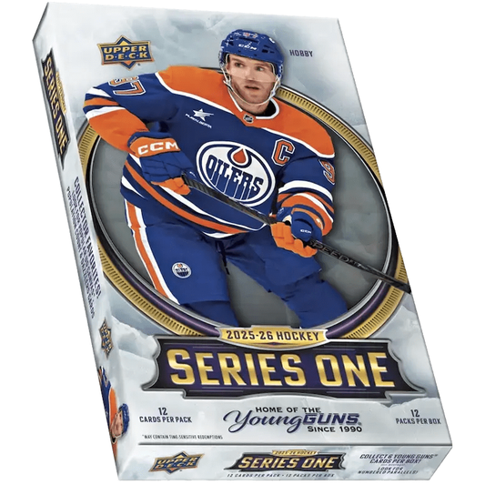 2025-26 Upper Deck Series 1 Hockey Hobby Box 053334036702 at King Card Canada