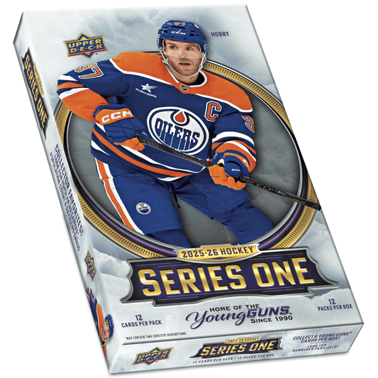2025-26 Upper Deck Series 1 Hockey Hobby Box 053334036702 at King Card Canada