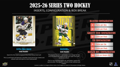 2025 - 26 Upper Deck Series 2 Hockey Collector's Tin 053334438865 at King Card Canada