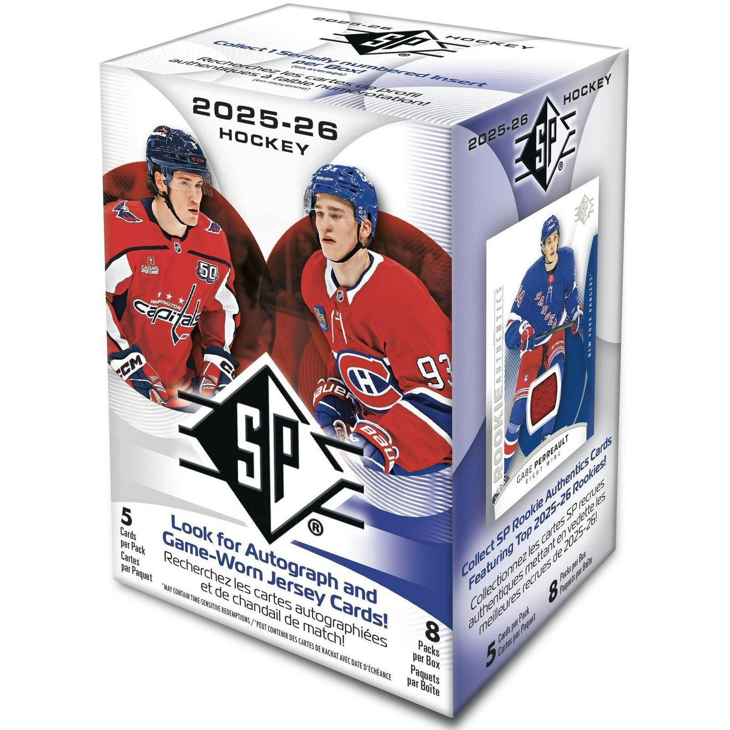 2025 - 26 Upper Deck SP Hockey Blaster Box 053334001038 at King Card Canada