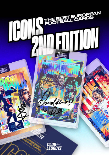 2025 Club Legacyz Icons Soccer Second Edition Display Box 3760392237459 at King Card Canada