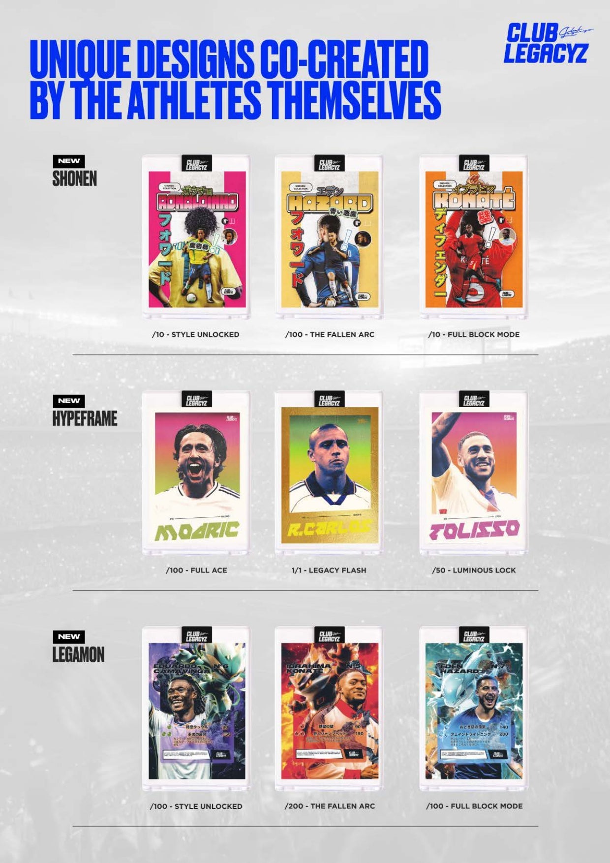 2025 Club Legacyz Icons Soccer Second Edition Display Box 3760392237459 at King Card Canada