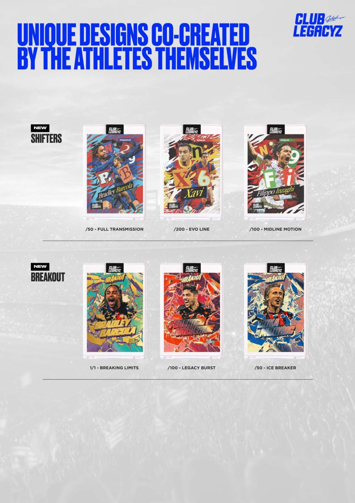 2025 Club Legacyz Icons Soccer Second Edition Display Box 3760392237459 at King Card Canada