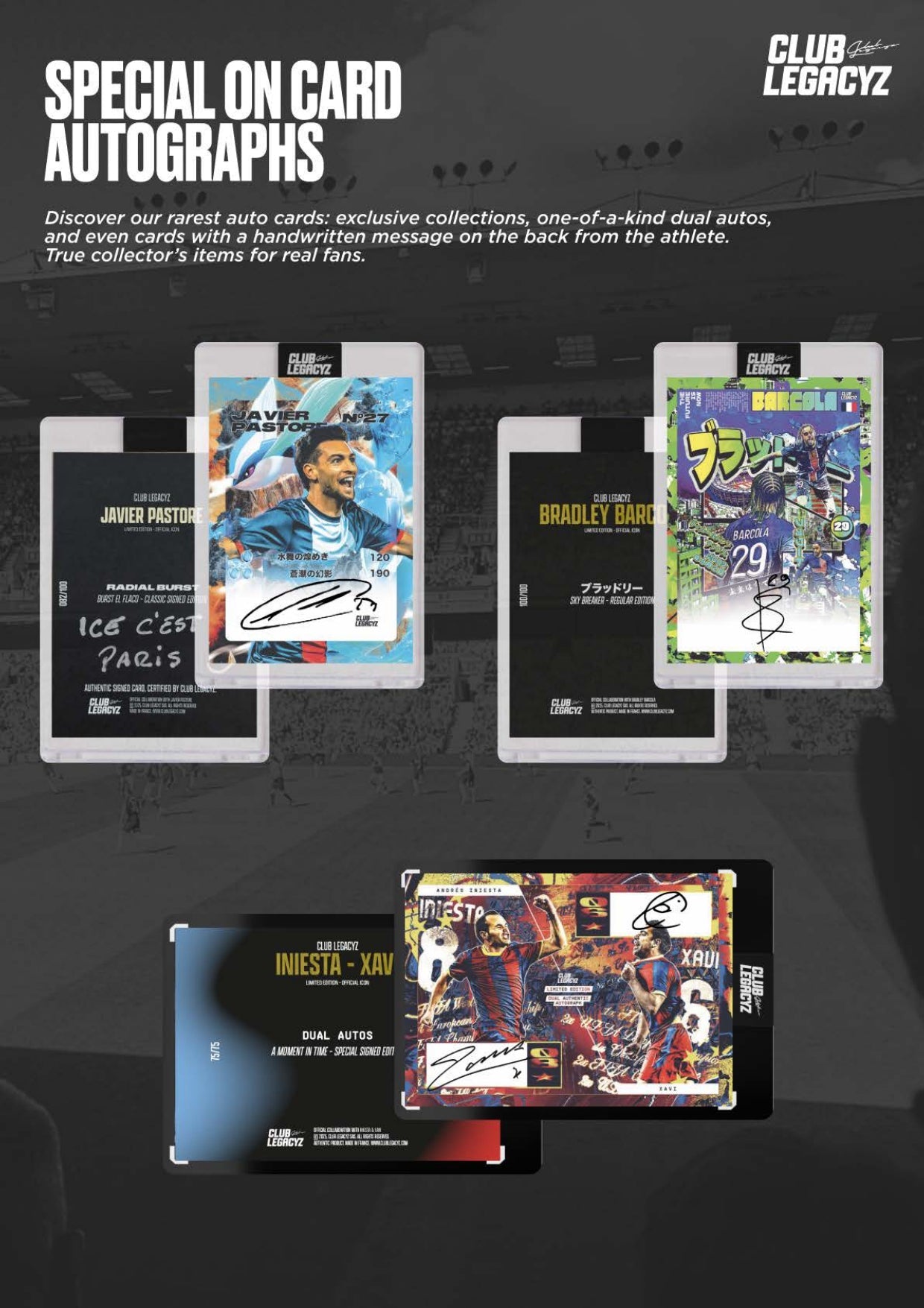 2025 Club Legacyz Icons Soccer Second Edition Display Box 3760392237459 at King Card Canada