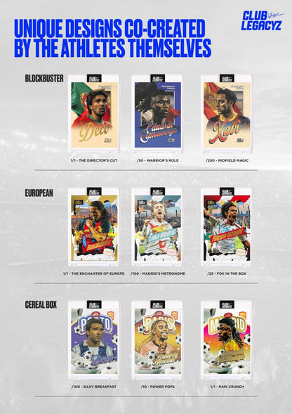 2025 Club Legacyz Icons Soccer Second Edition Display Box 3760392237459 at King Card Canada