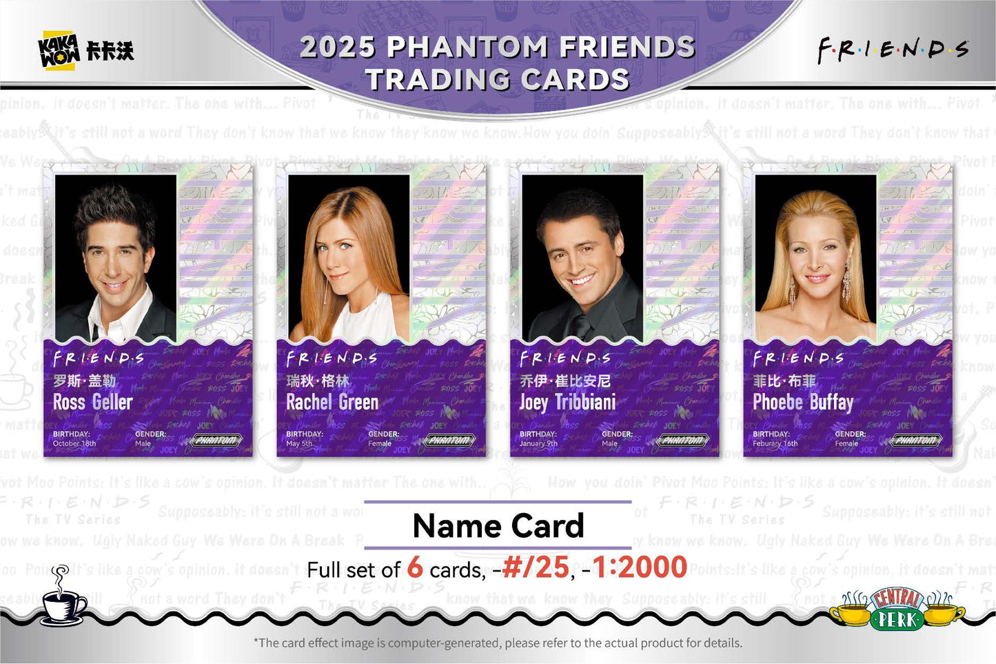 2025 Kakawow Phantom Friends Trading Card Hobby Box 6973817957185 at King Card Canada