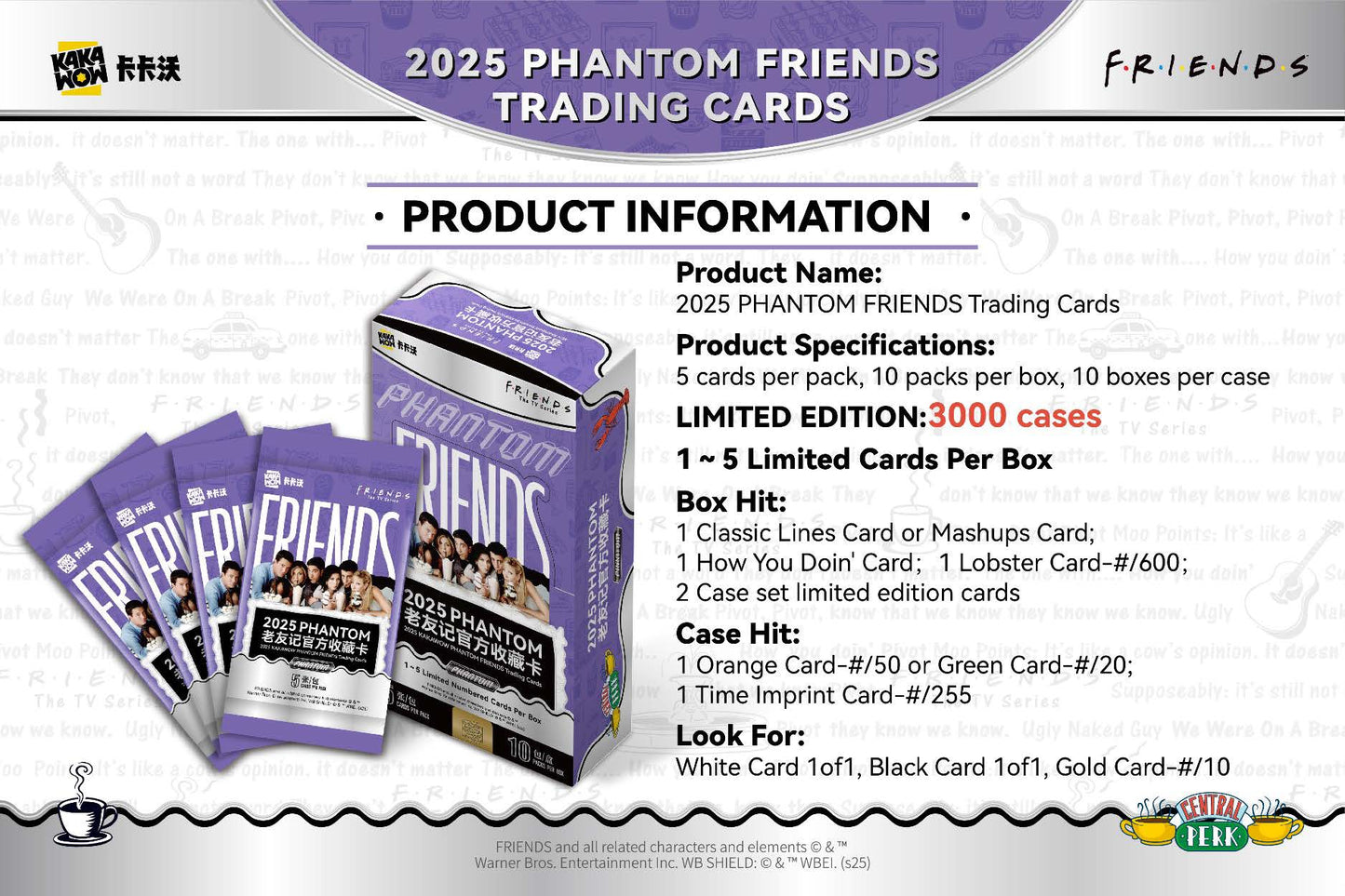 2025 Kakawow Phantom Friends Trading Card Hobby Box 6973817957185 at King Card Canada