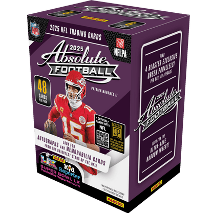 2025 Panini Absolute Football Blaster Box 746134186547 at King Card Canada