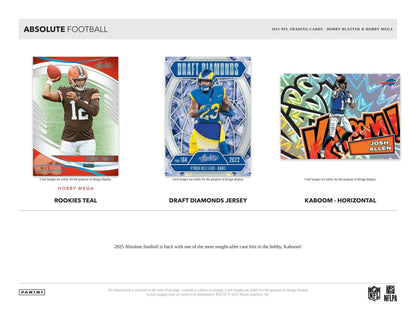 2025 Panini Absolute Football Hobby Mega Box 746134186875 at King Card Canada