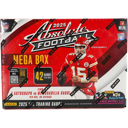 2025 Panini Absolute Football Hobby Mega Box 746134186875 at King Card Canada