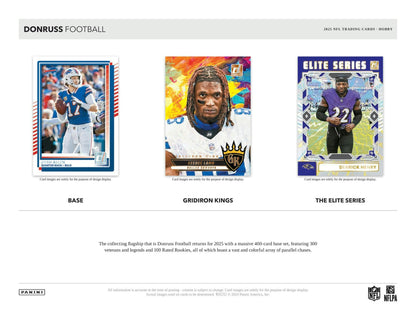 2025 Panini Donruss Football Hobby Box 746134185045 at King Card Canada