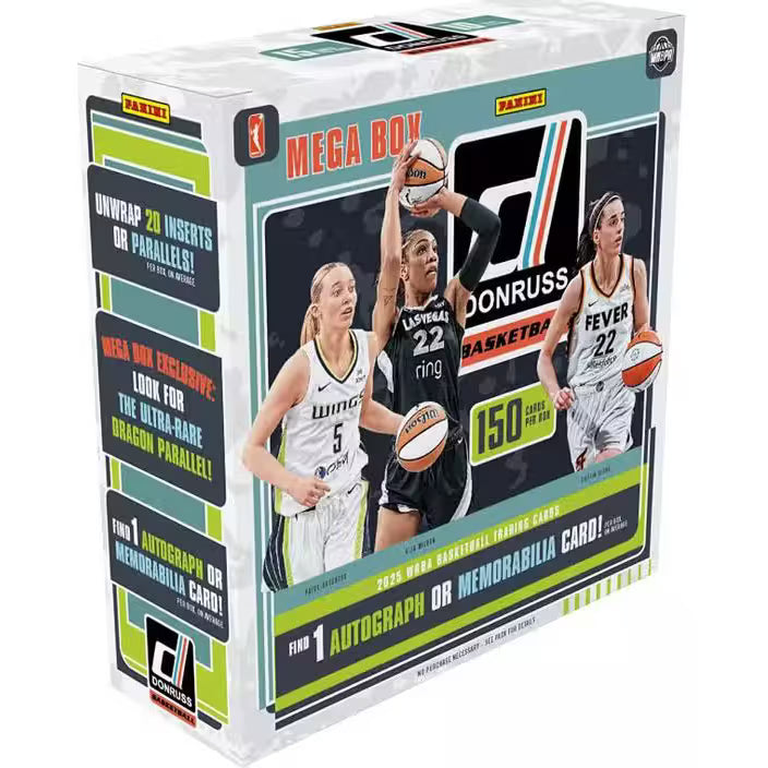 2025 Panini Donruss WNBA Basketball Mega Box