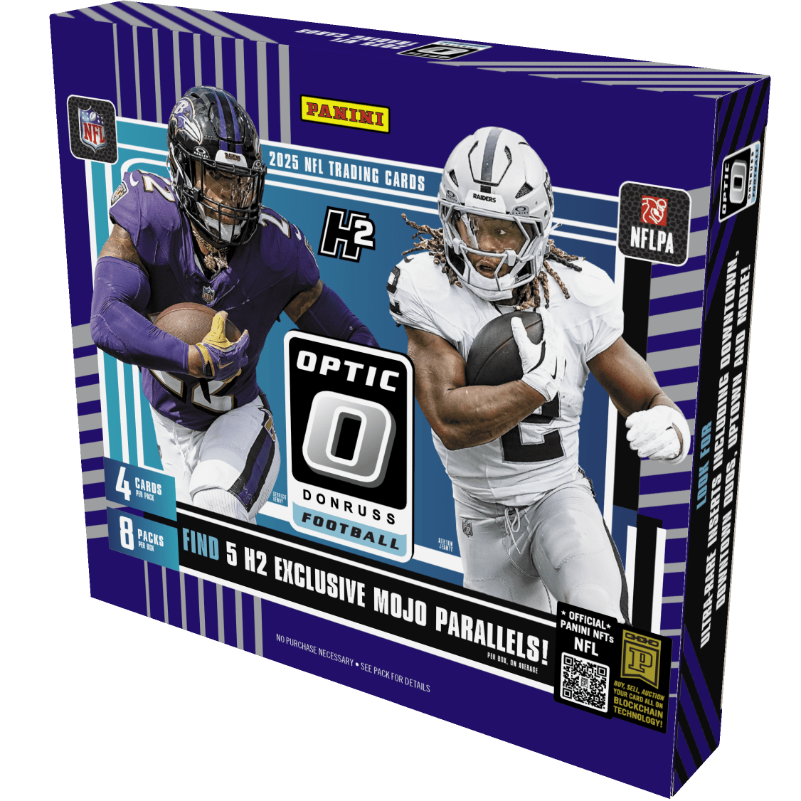 2025 Panini Donruss Optic Football H2 Hybrid Box 746134188220 at King Card Canada