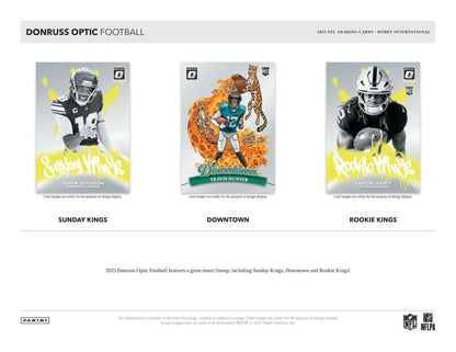 2025 Panini Donruss Optic Football International Hobby Box 746134188251 at King Card Canada