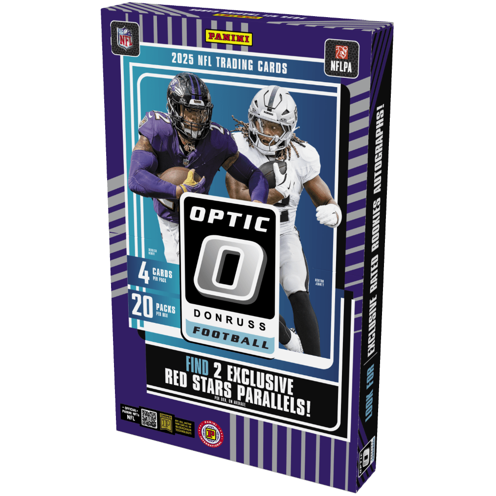 2025 Panini Donruss Optic Football International Hobby Box 746134188251 at King Card Canada