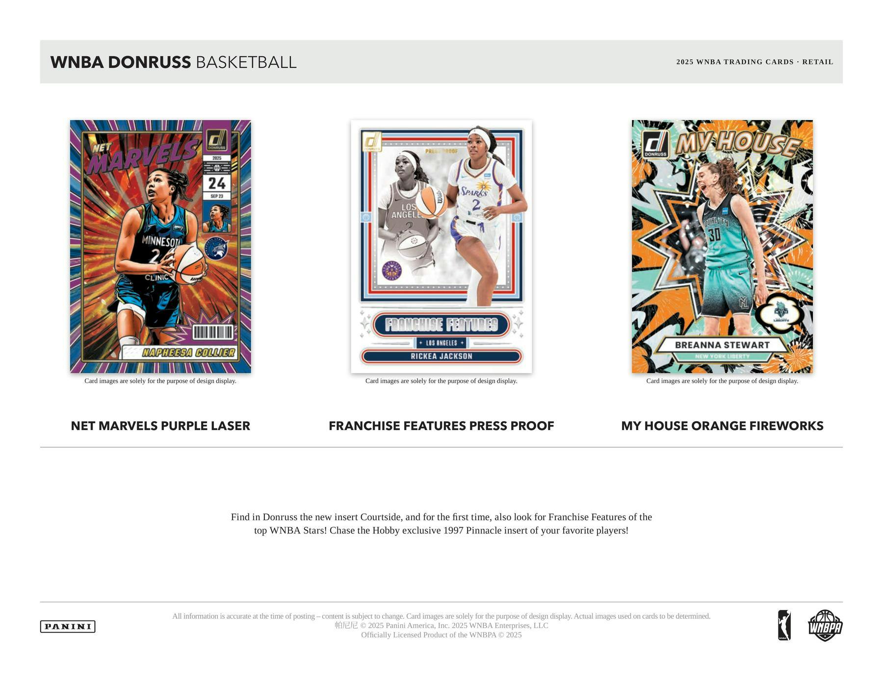 2025 Panini Donruss WNBA Basketball Blaster Box 746134190193 at King Card Canada
