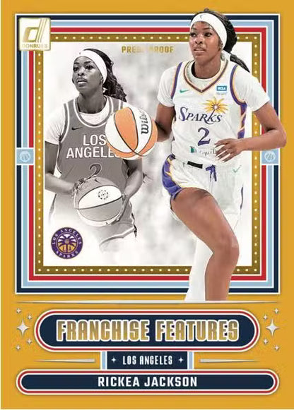 2025 Panini Donruss WNBA Basketball Mega Box