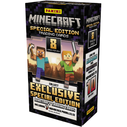 2025 Panini Minecraft Special Edition Trading Card Hobby Box 746134194689 at King Card Canada