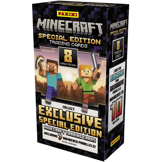 2025 Panini Minecraft Special Edition Trading Card Hobby Box 746134194689 at King Card Canada