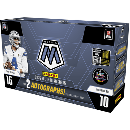 2025 Panini Mosaic Football Hobby Box 746134186073 at King Card Canada