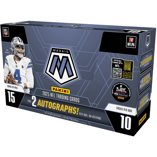 2025 Panini Mosaic Football Hobby Box 746134186073 at King Card Canada