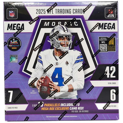 2025 Panini Mosaic Football Hobby Mega Box 746134186424 at King Card Canada