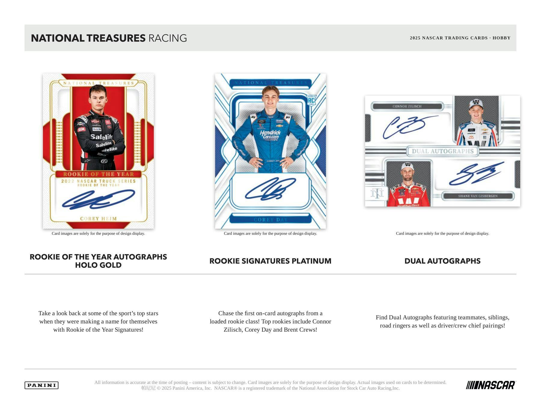 2025 Panini National Treasures NASCAR Racing Hobby Box 746134182976 at King Card Canada