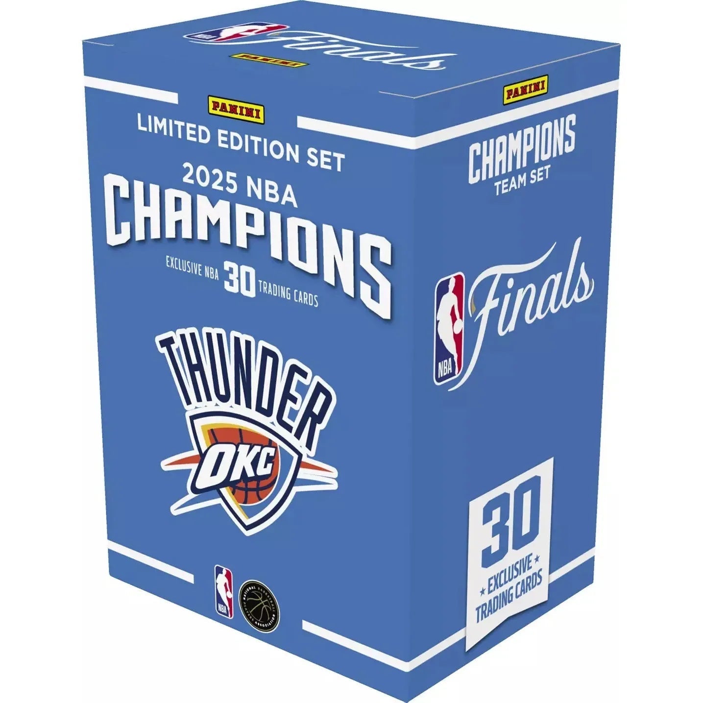 2025 Panini NBA Champions Oklahoma City Thunder Box Set 746134161117 at King Card Canada