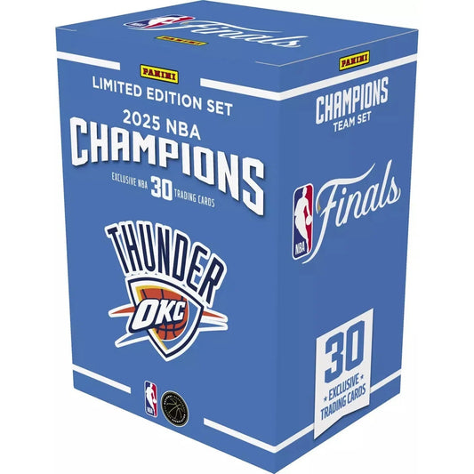 2025 Panini NBA Champions Oklahoma City Thunder Box Set 746134161117 at King Card Canada