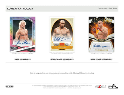 2025 Panini PFL Combat Anthology Hobby Box 746134183393 at King Card Canada