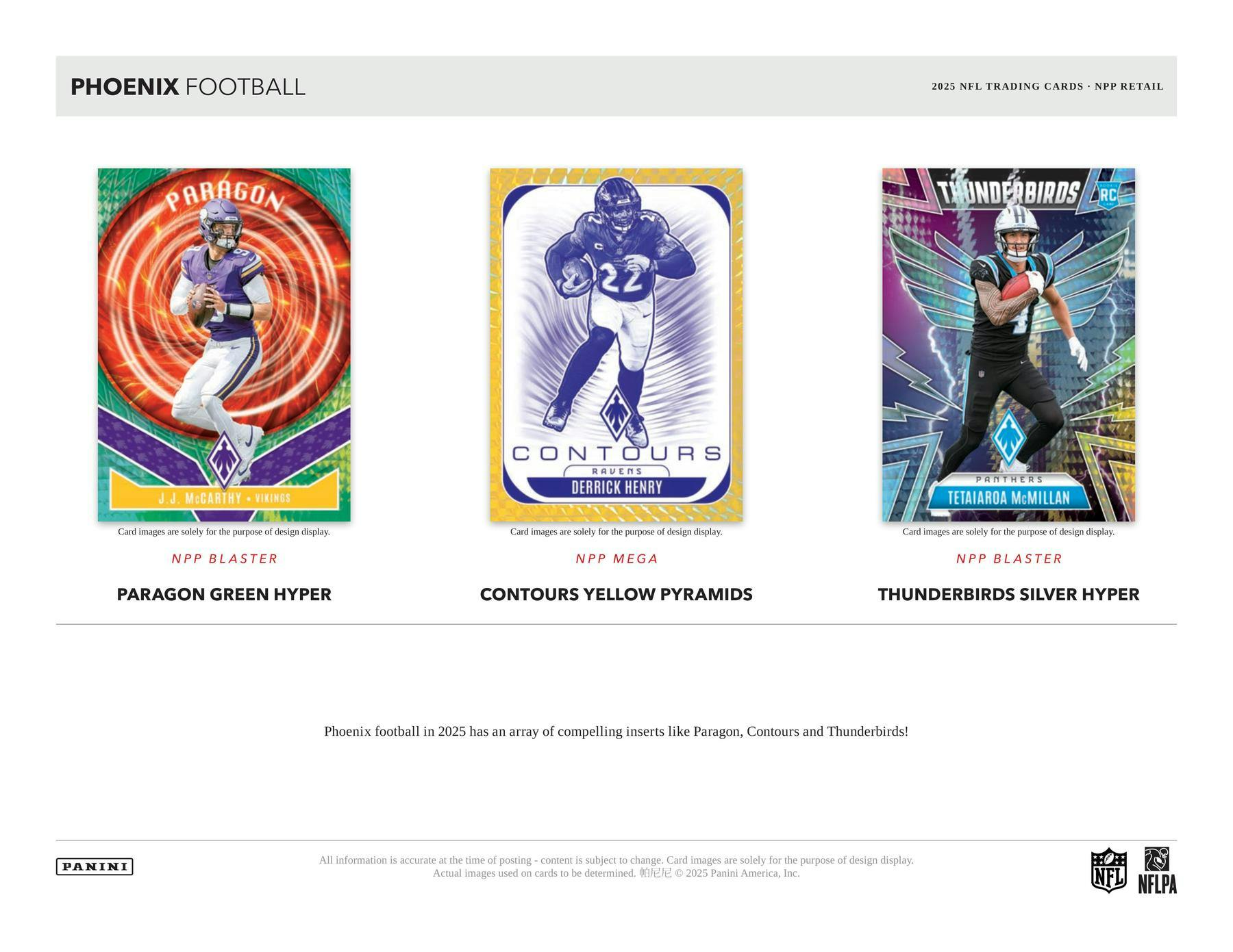 2025 Panini Phoenix Football Blaster Box 746134187124 at King Card Canada
