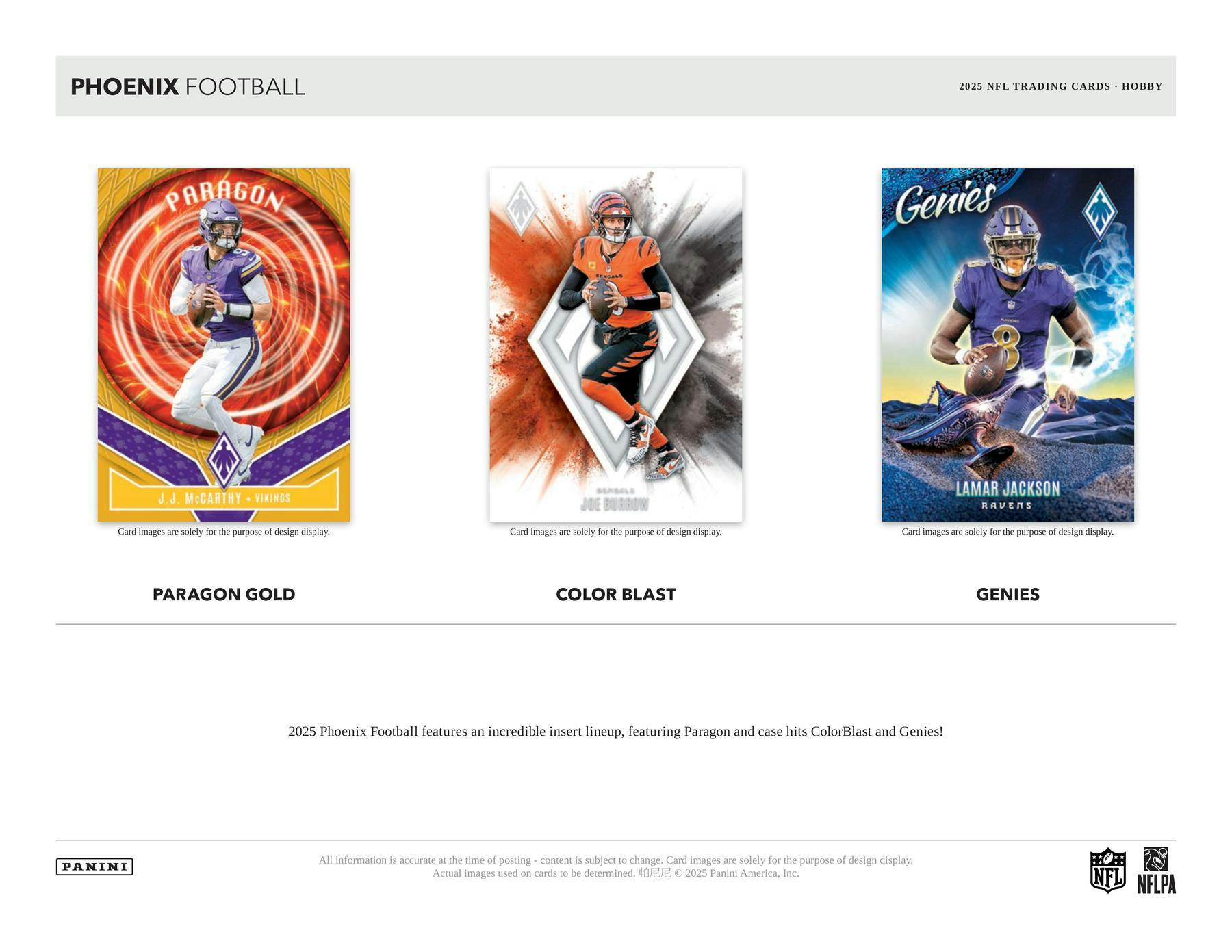 2025 Panini Phoenix Football Hobby Box 746134186967 at King Card Canada