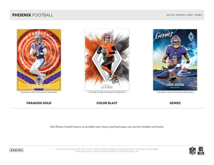 2025 Panini Phoenix Football Hobby Box 746134186967 at King Card Canada