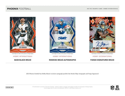 2025 Panini Phoenix Football Hobby International Mega Box 746134187094 at King Card Canada