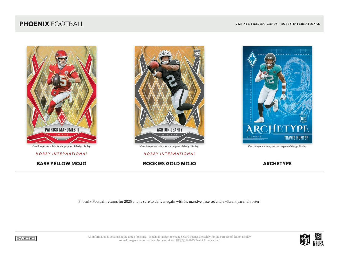 2025 Panini Phoenix Football Hobby International Mega Box 746134187094 at King Card Canada