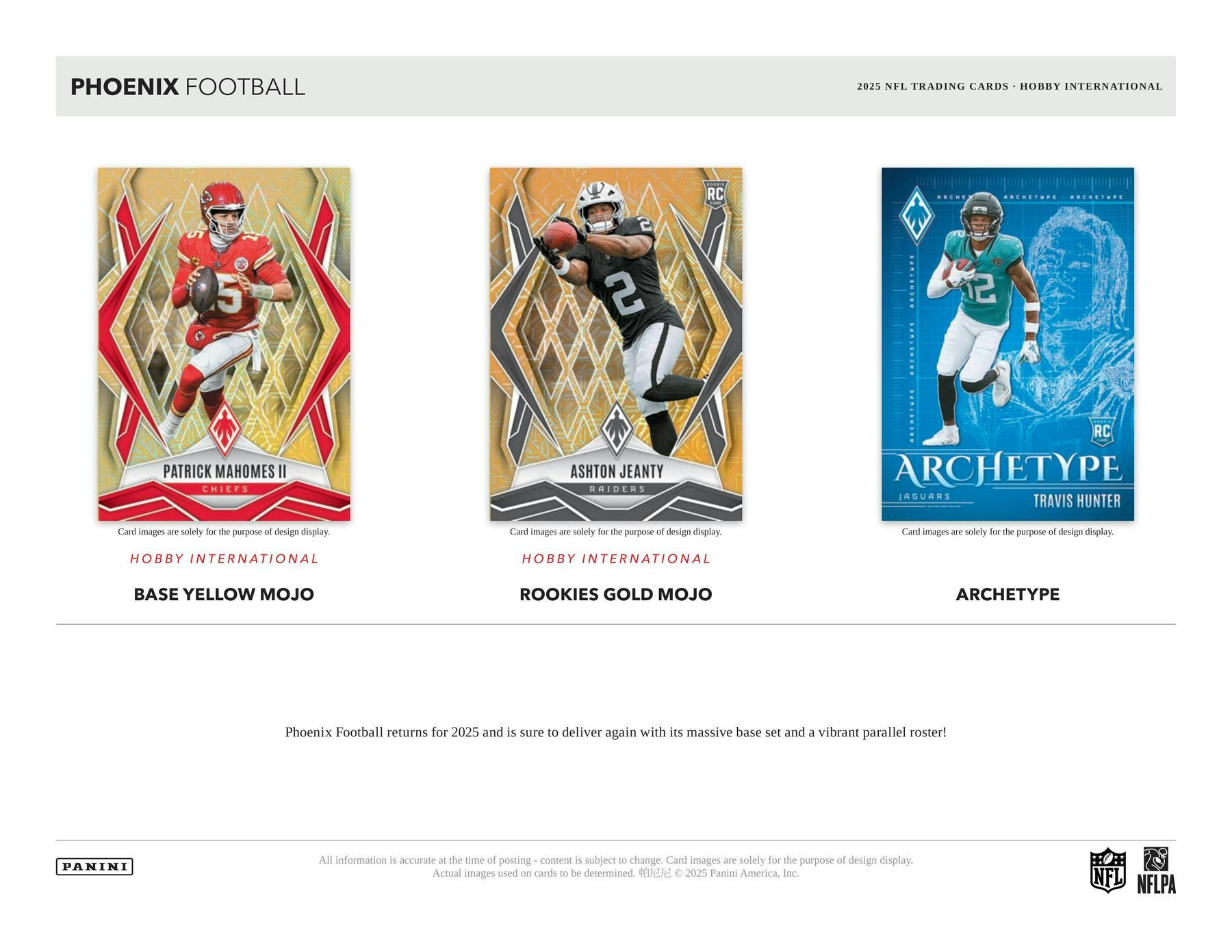 2025 Panini Phoenix Football Hobby International Mega Box 746134187094 at King Card Canada